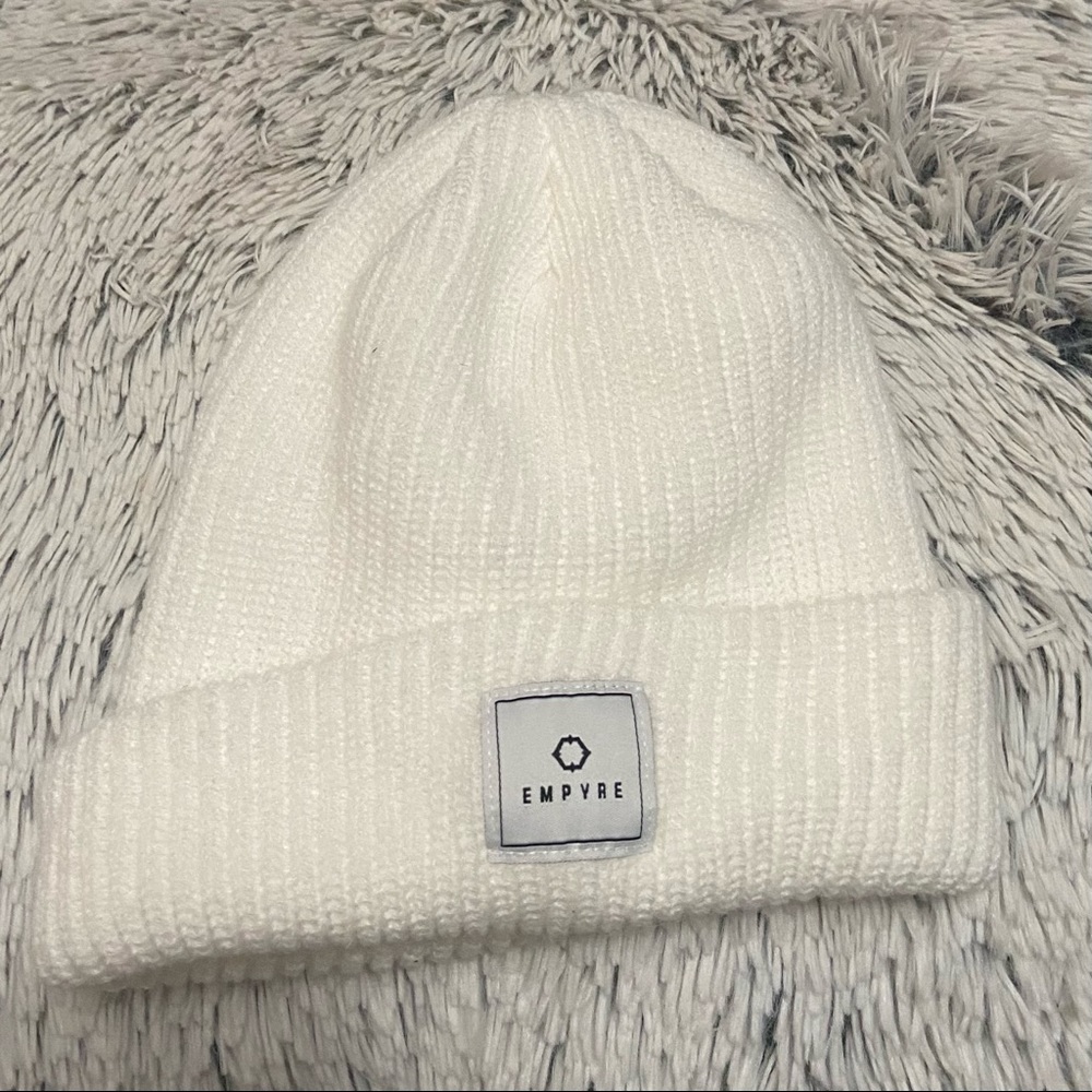 Empyre White Beanie